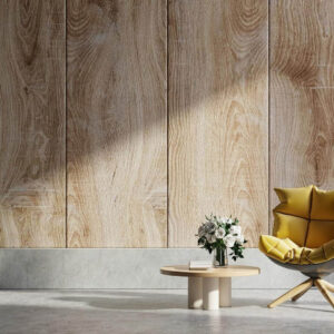 living-room-interior-loft-style-with-yellow-armchair-empty-wooden-wall-background