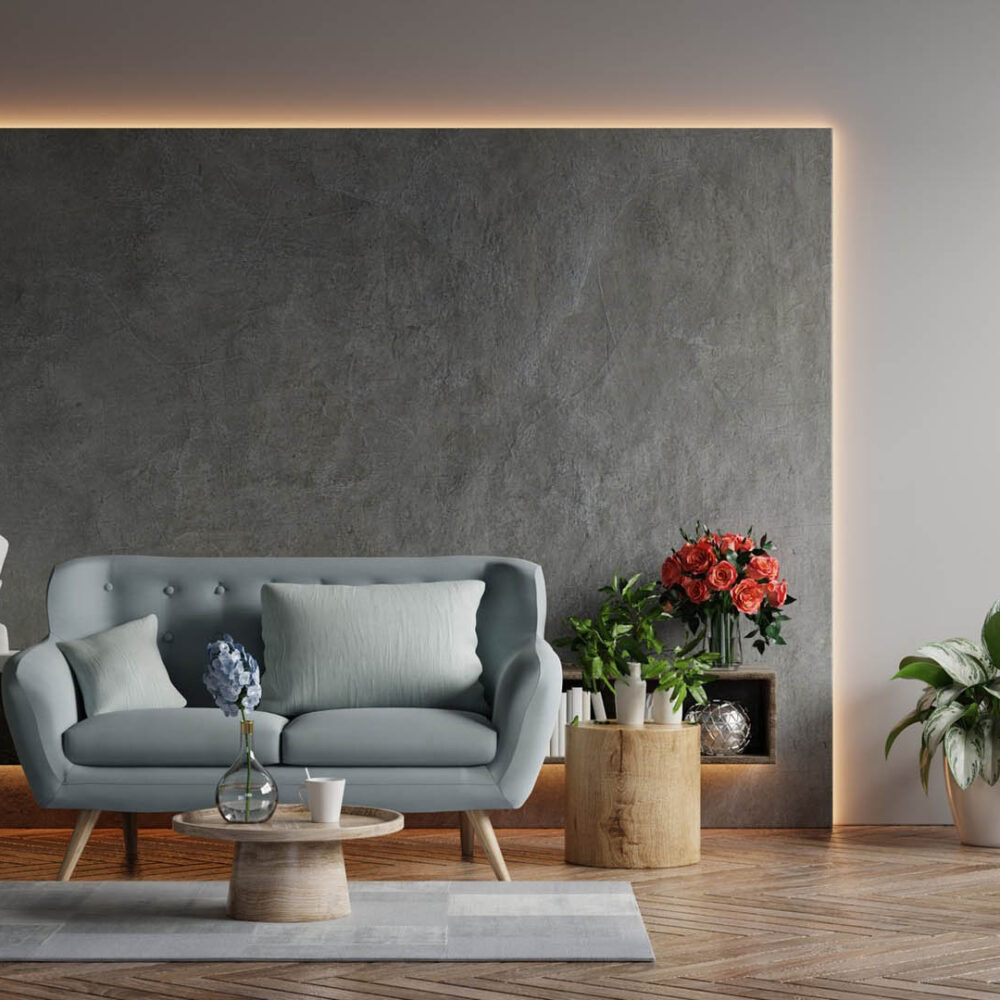 living-room-loft-industrial-style-with-blue-sofa-empty-concrete-wall-3d-rendering